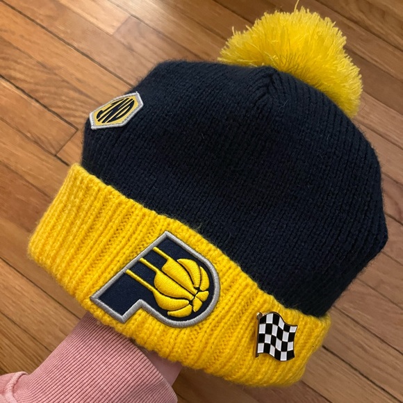 New Era - NBA | Indiana Pacers Pom Pom Knit | NWOT | One size - Picture 5 of 6